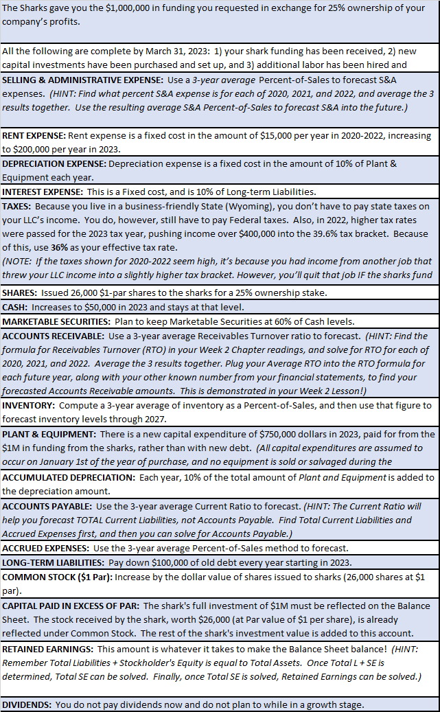5 for showing work, 25 for accuracy) DURA-CLEAR WINDOWS, LLC Proforma Balance