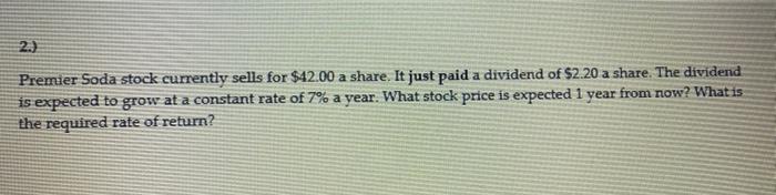 at the end of the year. The dividend is expected to grow