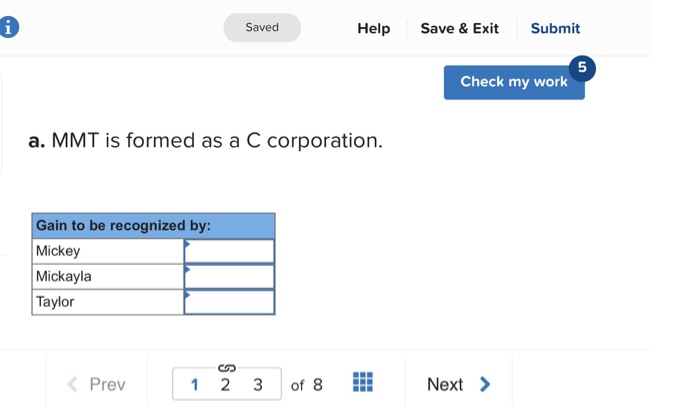 Mickayla, and Taylor are starting a new business (MMT). To get the