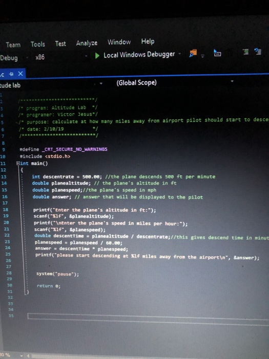  I wrote a cprogram, but the output is always 0.000000, Im