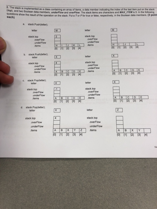 ipiemerted as a class containing an array of items, a data