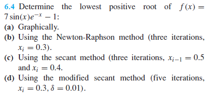  Please solve it using python and provide the code 6.4 Determine