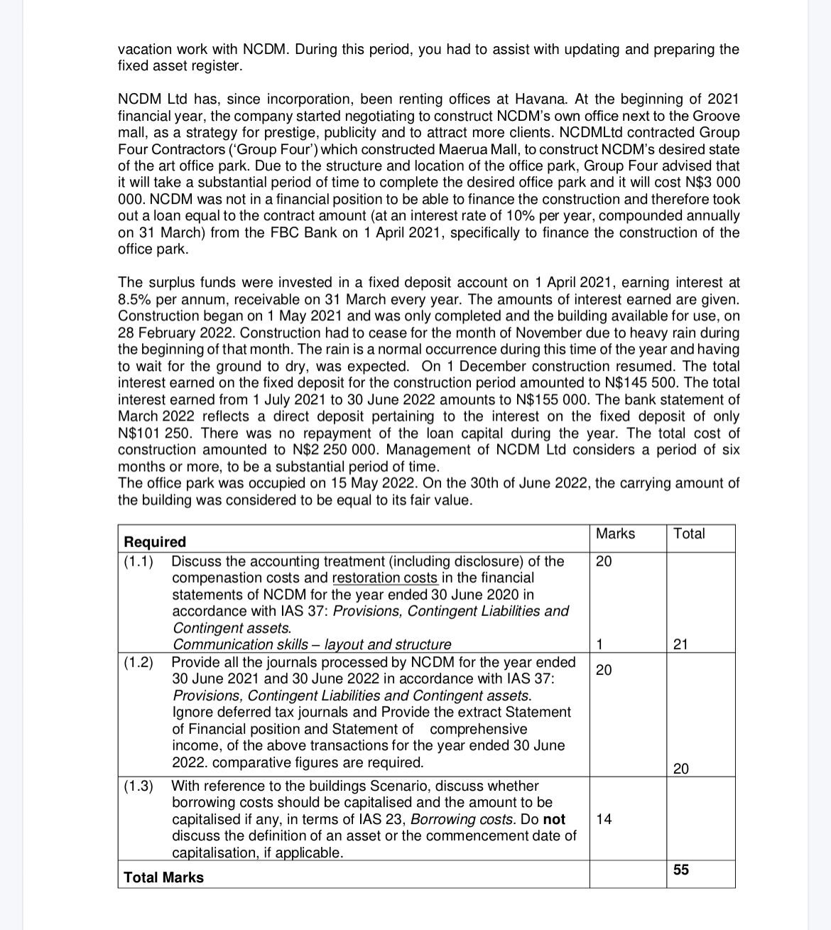 established in the Northern side of Namibia in 2019, after acquiring the