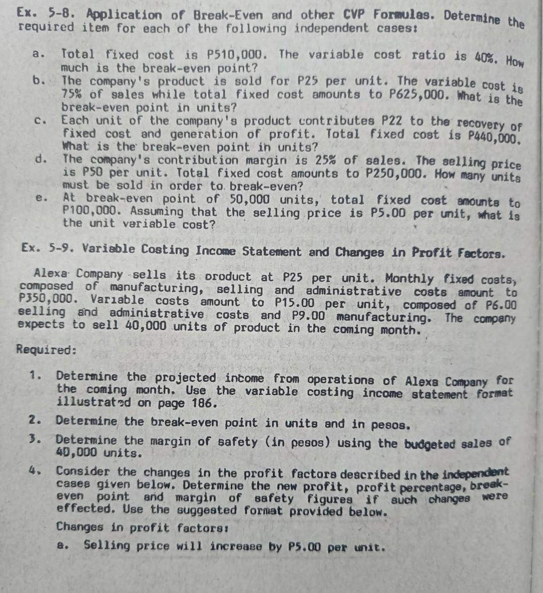  Can you help me to answer this. This is Managerial Accounting.