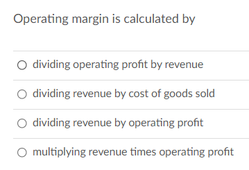 is calculated by O liabilities + owners' equity revenue - cost of