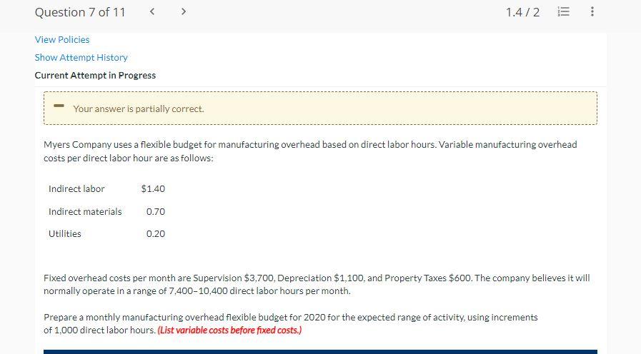 retrying this problem since my answerer got it wrong please help Myers