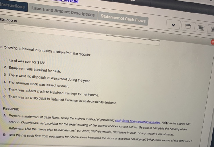 Olson-Jones Industries Inc. for December 31, 20Y2 and 2041, is as follows: