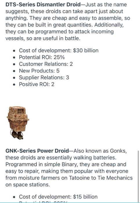 needs. They have asked you, as a newly minted project manager, to