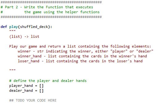 dealer are both dealt' cards from the deck according to the rules