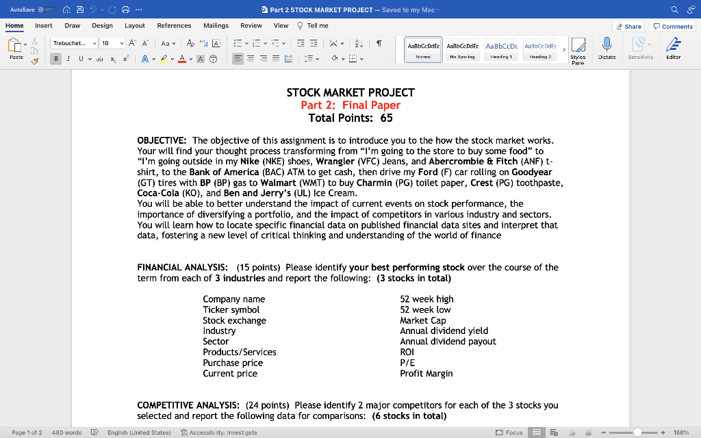  AutoSave OFF A B 2.o a ... Home Insert Draw Design