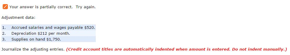 Debit Credit Cash Accounts Receivable Inventory Supplies Equipment $2,332 4,760 1,050 29,690