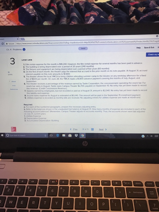 4.4A Preparing Adjusting Entries from a Trial Belance (L04-1, LO4-2, L043, Lo4-4,