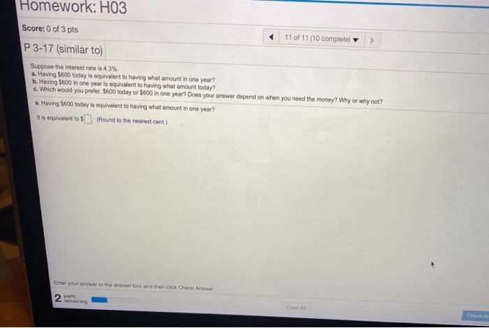  need help solving part one and the remaining 2 parts Homework: