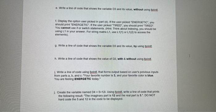 (A * m script file is required for this question) at. Write