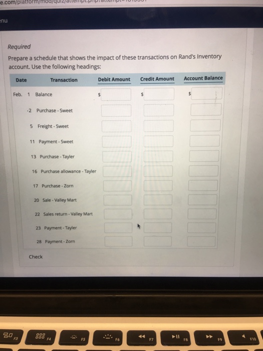 5 / Chapter 5 Final problem ASSI CLICK HERE TO REVIEW LEARNING