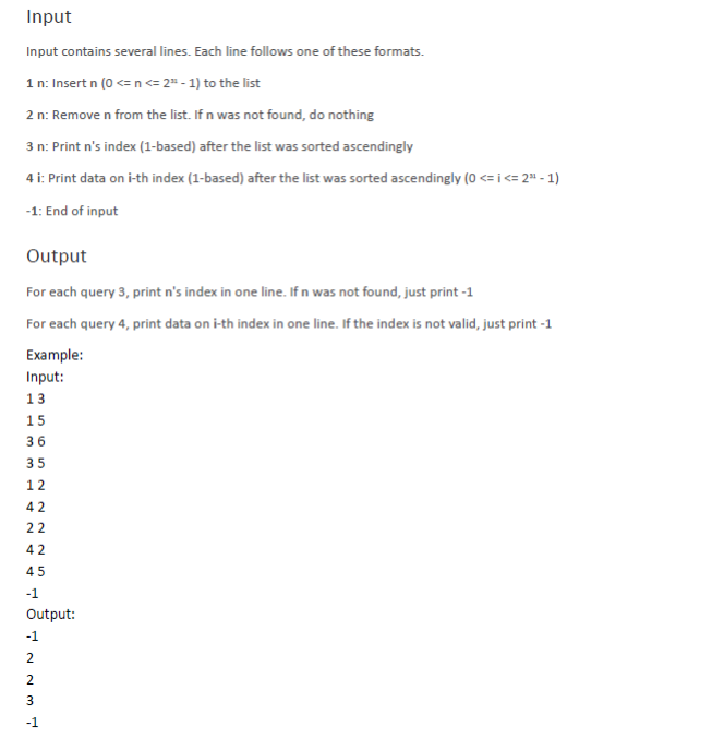 This problem is simple. Initially, there is a list and it's empty.