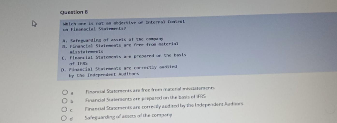 and future owners. a Only B Only C Only D Only A