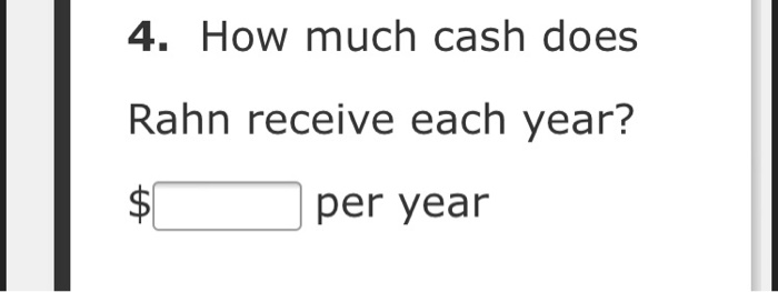 of $120,000 per year from the investment. b. Kylie Sorensen has just