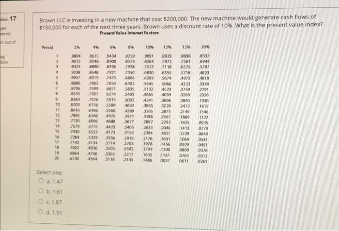 expects to receive $1000 at the end of each year for the