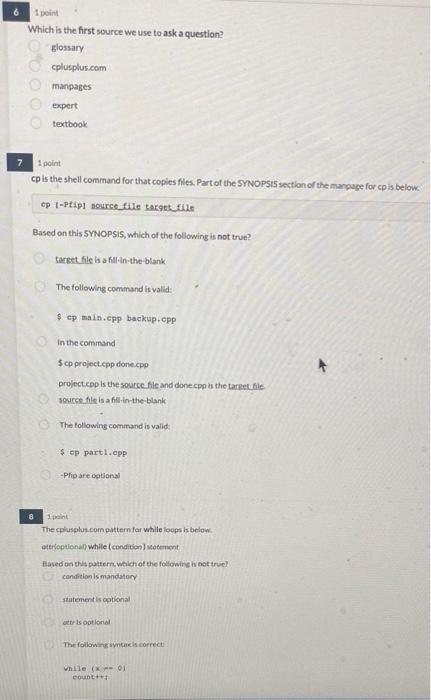 Which is the first source we use to ask a question?