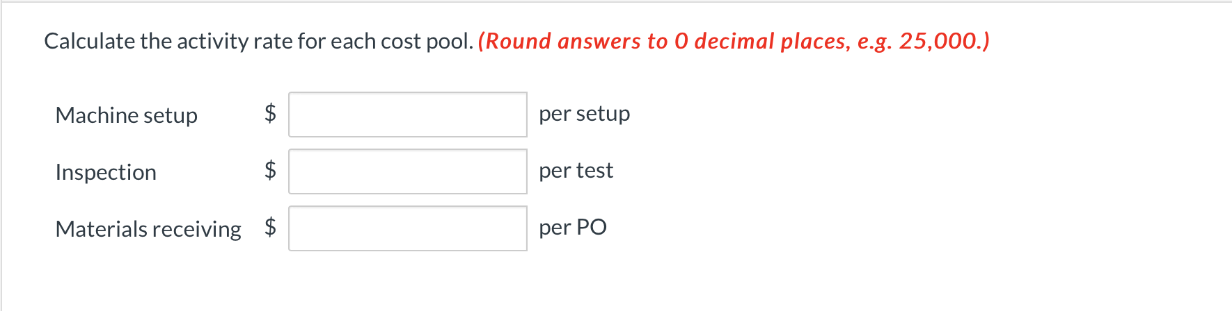 popular smart phone. The company is considering adopting an activity-based costing approach