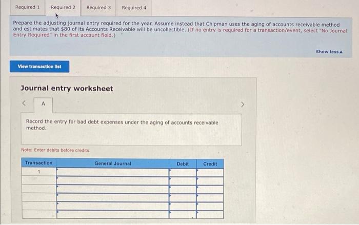 Doubtful Accounts Sales (assume all on credit) Required: $20 44,000 1. Prepare