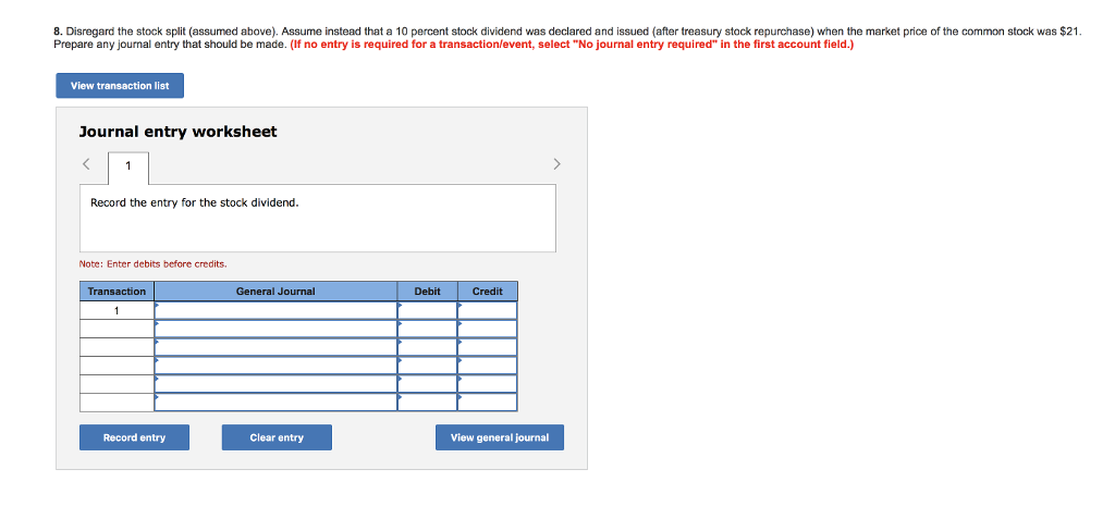 in account during the year Shares authorized: 200,000. Shares issued Treasury stock:
