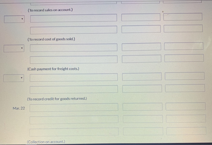 sales transactions in Pharoah Company's books. Pharoah uses a perpetual inventory system.