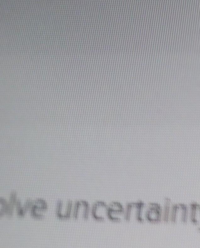 tve uncertaint tve uncertaint