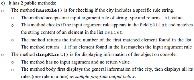 Rules: "Rule 11 "and "Rule 12') City: B City, Pop: 4 Rule