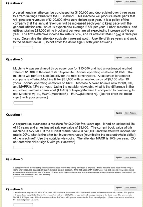  eng Question 2 A certain engine lathe can be purchased for