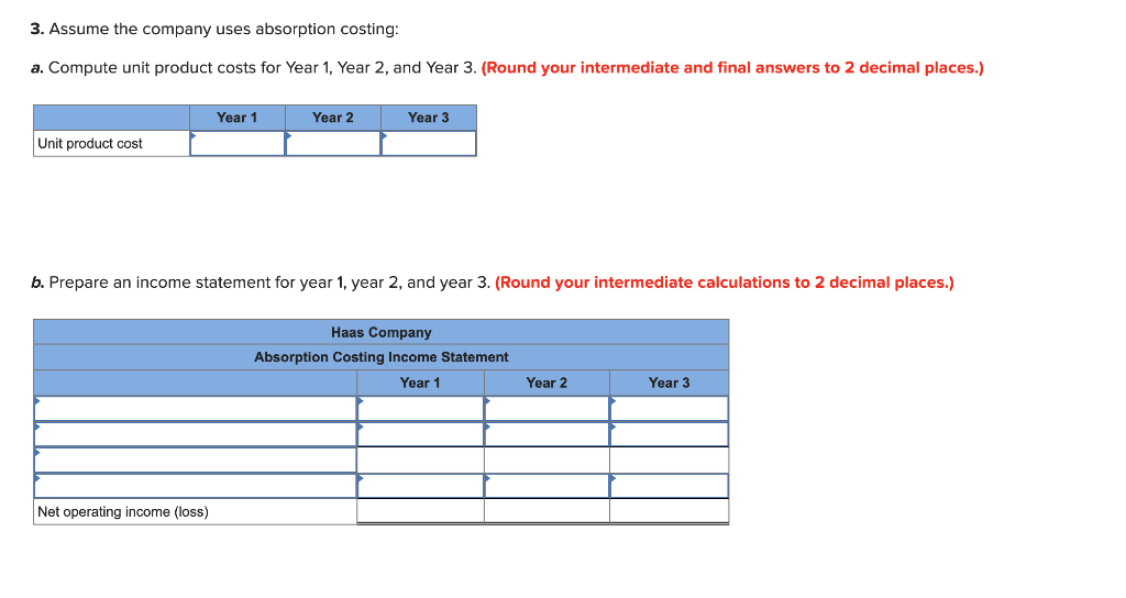 Company manufactures and sells one product. The following information pertains to each