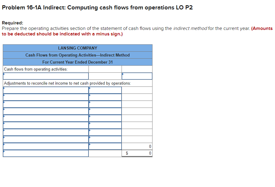 (The following information applies to the questions displayed below.) Lansing Company's current-year