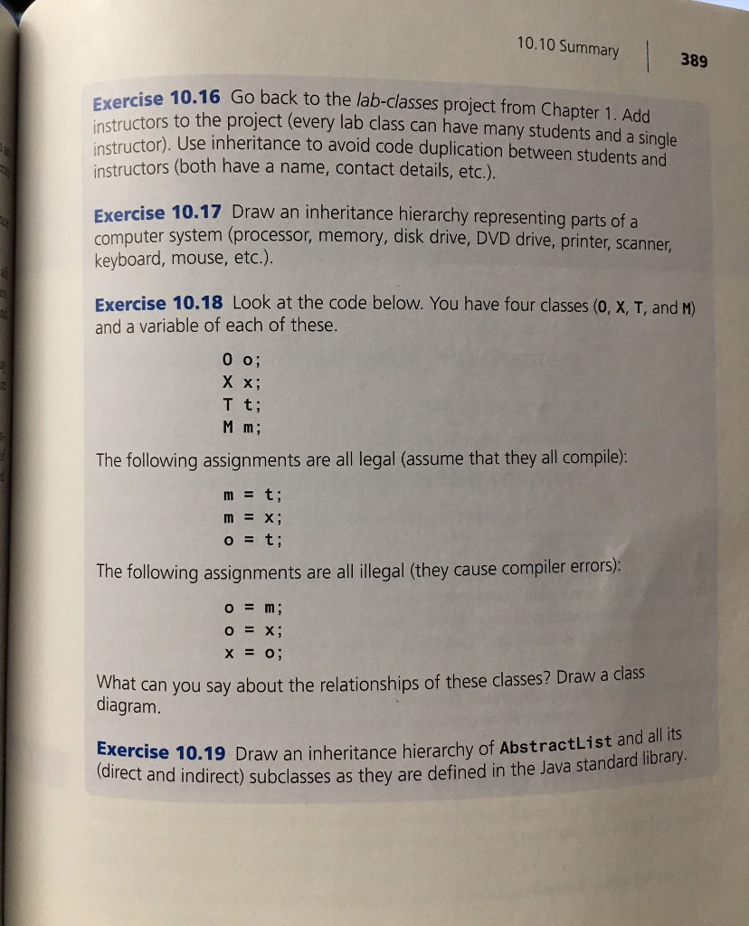 Programming Question: Complete exercise 10.18 from the text on page 389. Submit