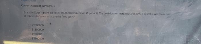  Mew Current Attempt in Progress Bramble Corp, Is planning to sell