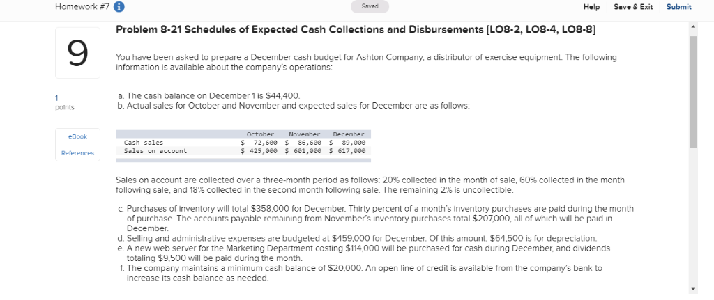  Homework #7 0 Saved Help Save & Exit Submit Problem 8-21