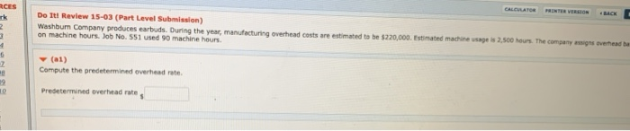  CALLAT INTE VERSION BACK CES Do It Review 15-03 (Part Level