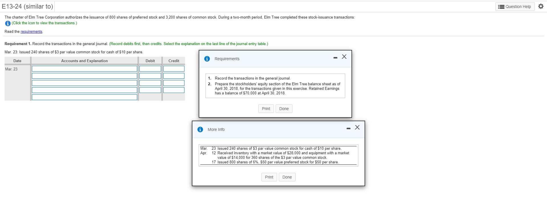 Please help me with this question and all the requirements. Thank You!