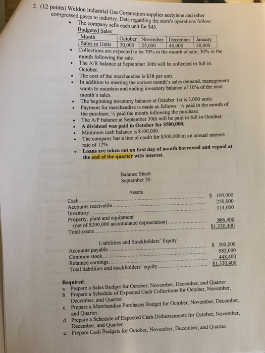 There are three problems and one bonus problem. Each one is worth