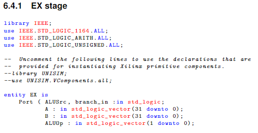 code that was provided and the testbench. 1. Create the necessary VHDL