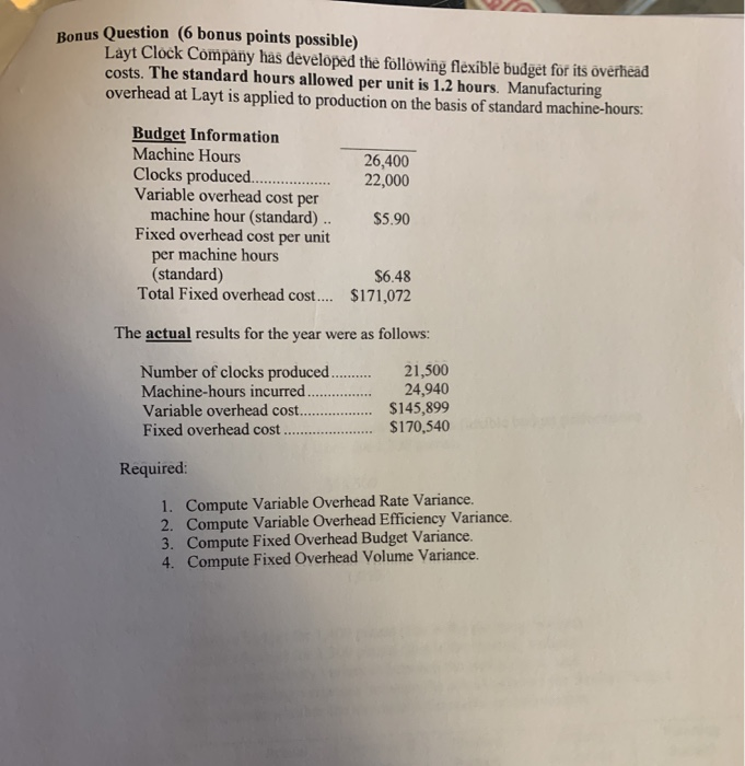 be NEAT when writing your answers cannot grade illegible answers. (30 points