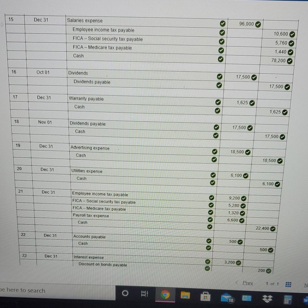 of 5 percent All sales were on account 9. Record the cost