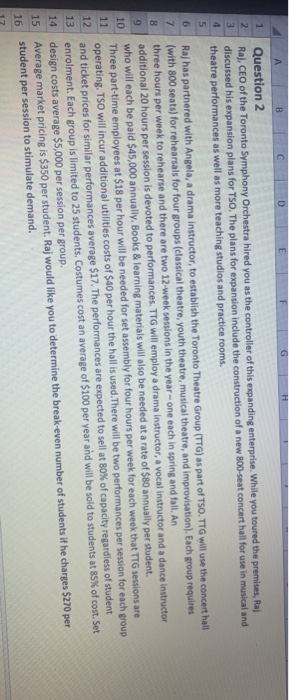  B 2 3 4 5 6 7 8 9 Question 2