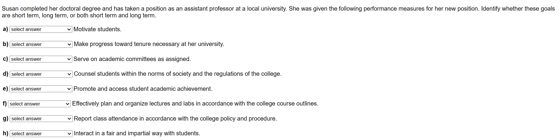  re short term, long term, or both short term and long