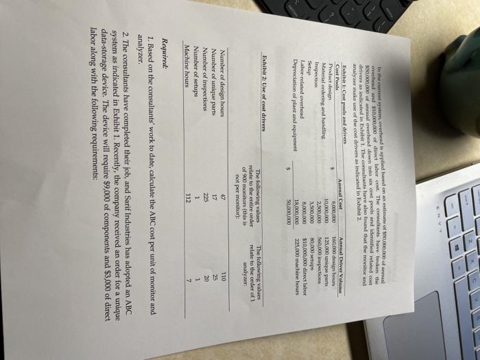  In the current system, overhead is applied based on an estimate
