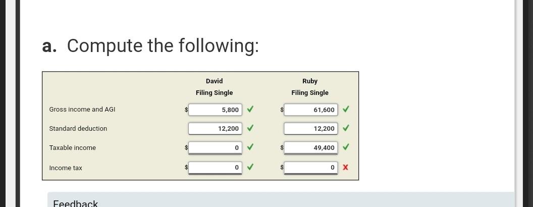 a full-time student and earns $5,800 from a part-time job. With this