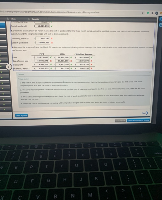 methods The beginning inventory for Midnight Supplies and data on purchases and