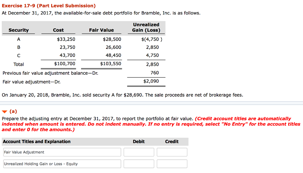 I need help getting the correct answers to this proplem please Exercise