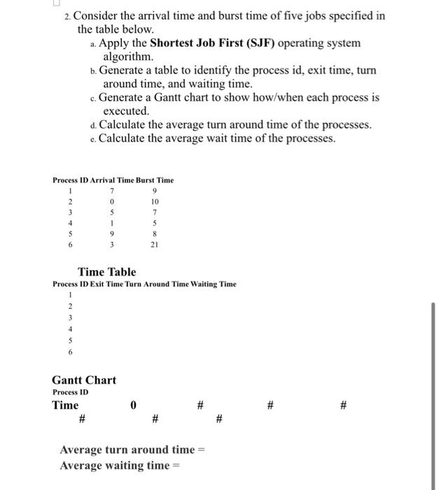 of an one assignment . and please do level them so i