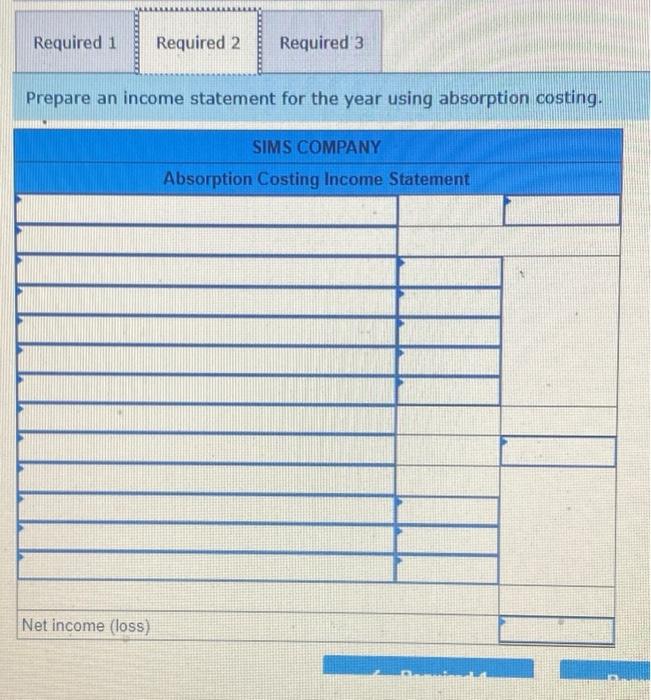1, 2017 is cost and sales information for this year follows 30